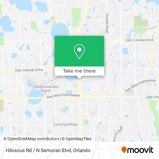 Hibiscus Rd / N Semoran Blvd map