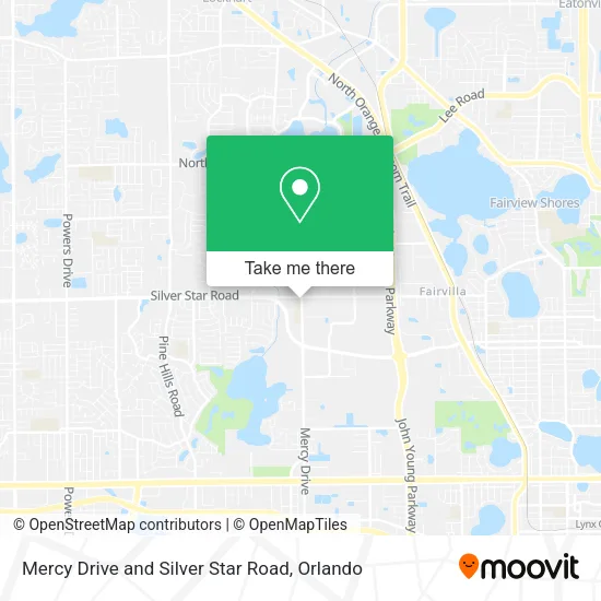 Mapa de Mercy Drive and Silver Star Road