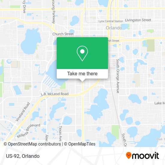 US-92 map