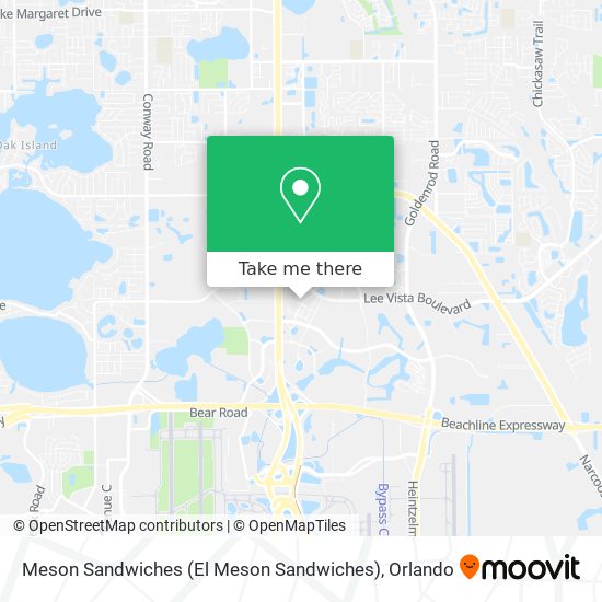 Meson Sandwiches (El Meson Sandwiches) map