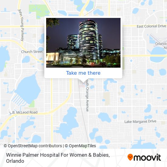 Winnie Palmer Hospital For Women & Babies map