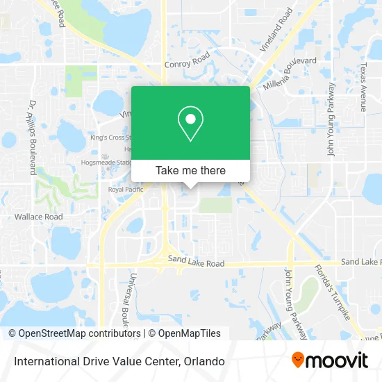 International Drive Value Center map