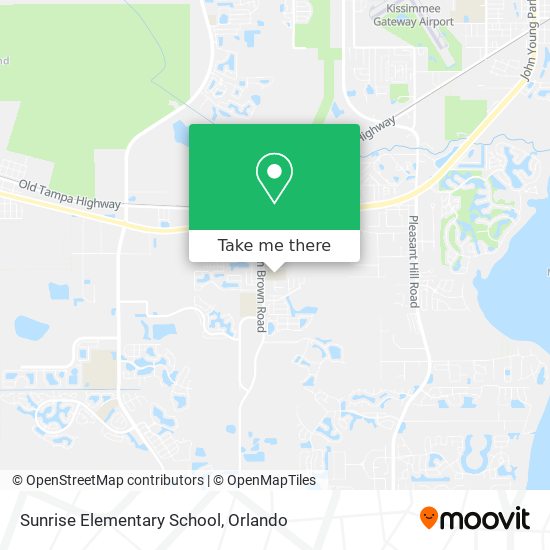 Mapa de Sunrise Elementary School