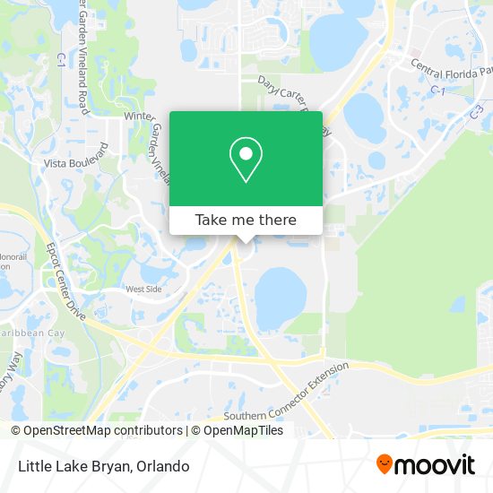 Little Lake Bryan map