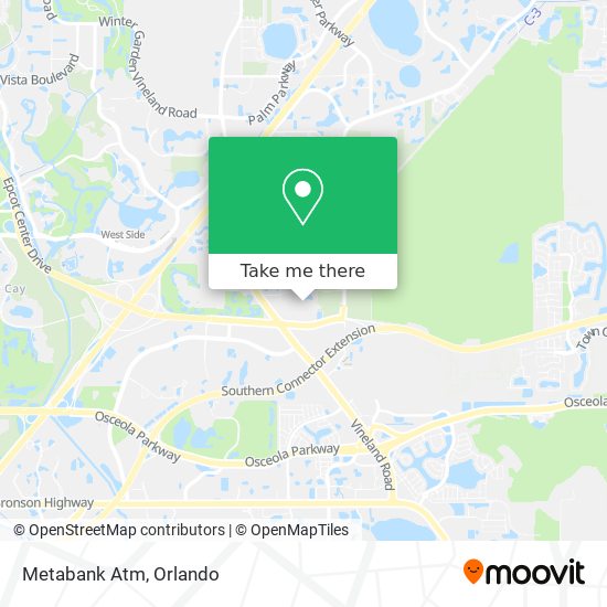 Mapa de Metabank Atm