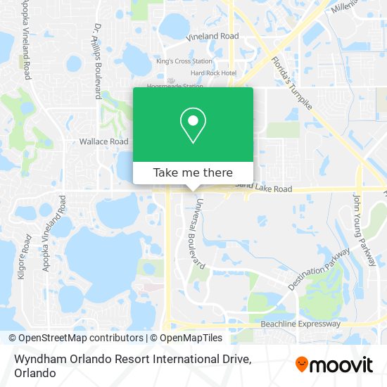 Wyndham Resorts Locations Map How To Get To Wyndham Orlando Resort International Drive In Orlando By Bus?