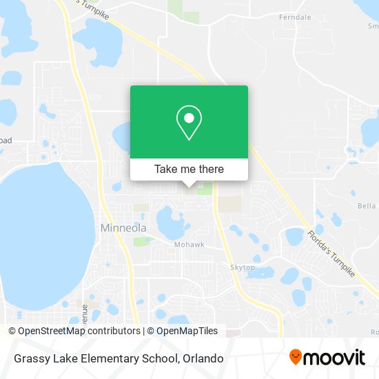 Grassy Lake Elementary School map