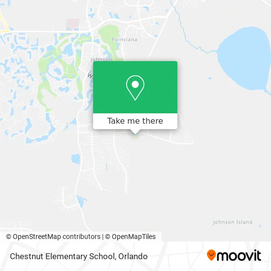 Chestnut Elementary School map