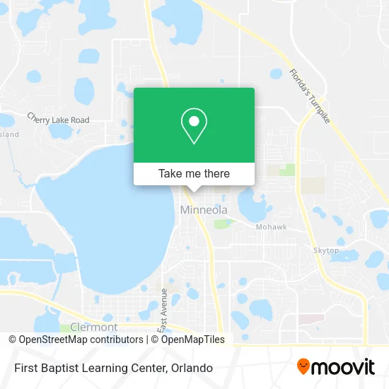 Mapa de First Baptist Learning Center