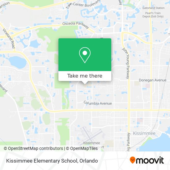 Mapa de Kissimmee Elementary School