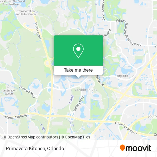 Mapa de Primavera Kitchen