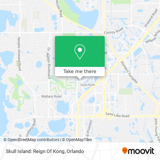 Mapa de Skull Island: Reign Of Kong