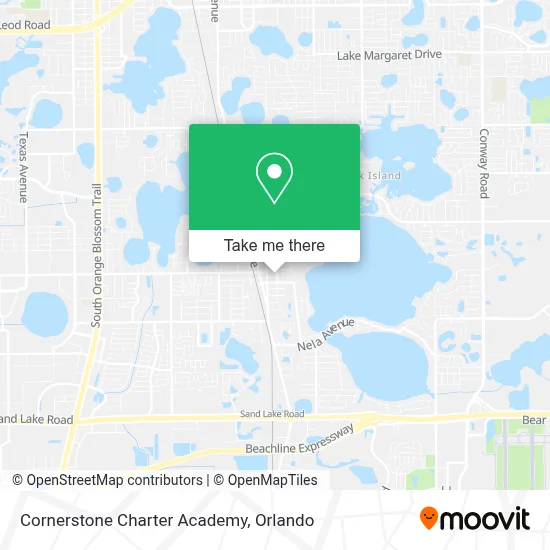 Cornerstone Charter Academy map