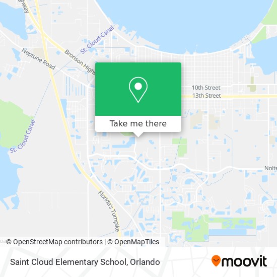 Saint Cloud Elementary School map