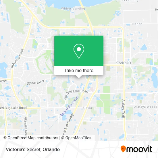 Mapa de Victoria's Secret