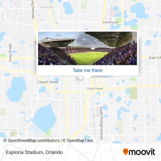 Exploria Stadium map