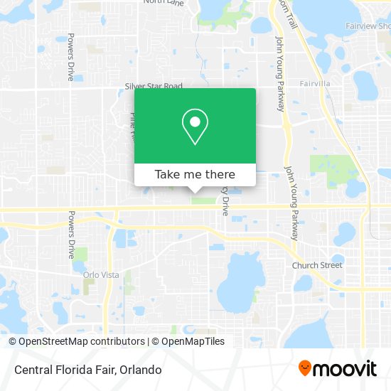 Mapa de Central Florida Fair