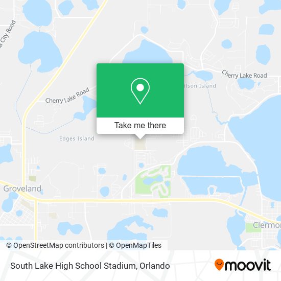 Mapa de South Lake High School Stadium