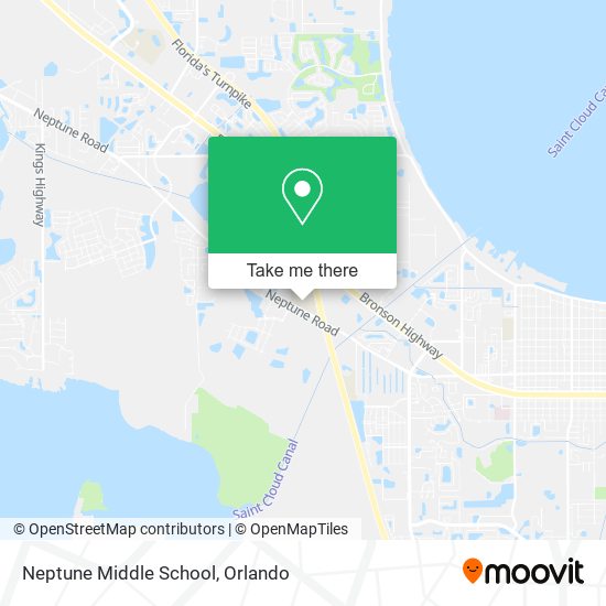 Mapa de Neptune Middle School