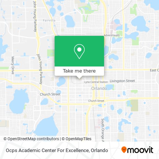 Ocps Academic Center For Excellence map