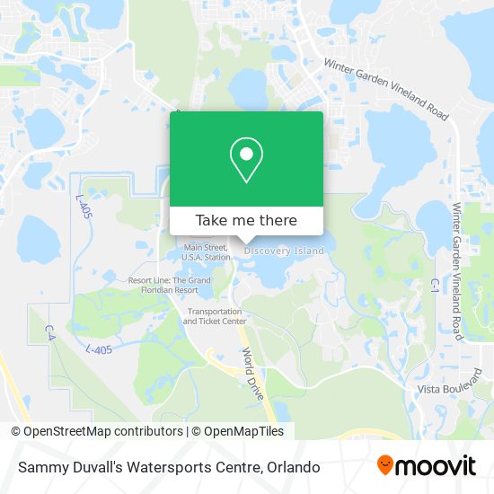 Mapa de Sammy Duvall's Watersports Centre
