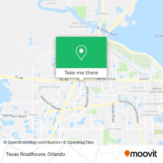 Directions To Texas Roadhouse From My Location How To Get To Texas Roadhouse In Sanford By Bus Or Train?