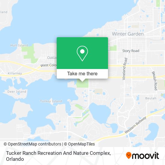Mapa de Tucker Ranch Recreation And Nature Complex