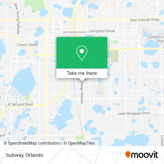 Mapa de Subway
