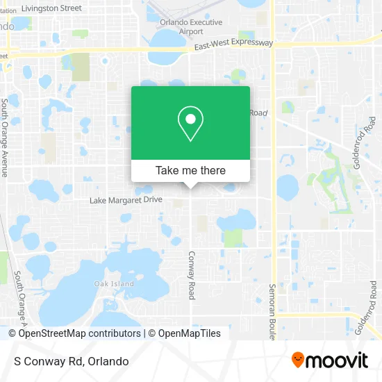 Mapa de S Conway Rd