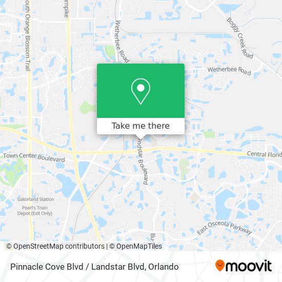 Pinnacle Cove Blvd / Landstar Blvd map