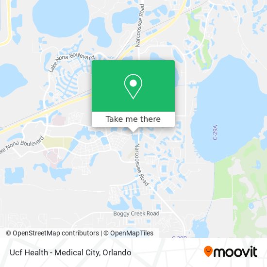 Ucf Health - Medical City map