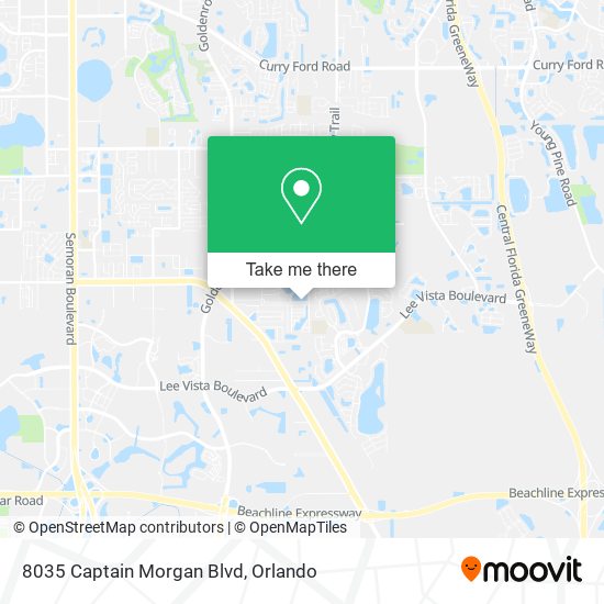 8035 Captain Morgan Blvd map