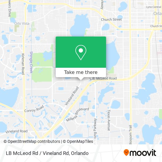 Mapa de LB McLeod Rd / Vineland Rd