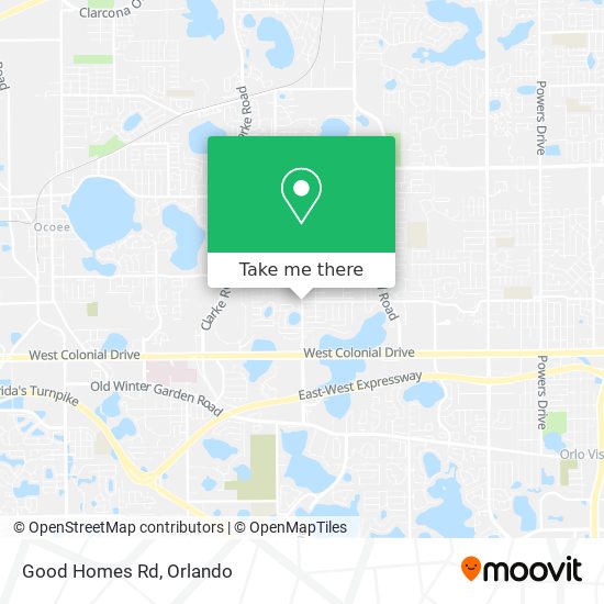 Mapa de Good Homes Rd