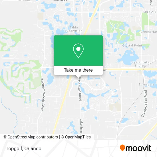 Topgolf map