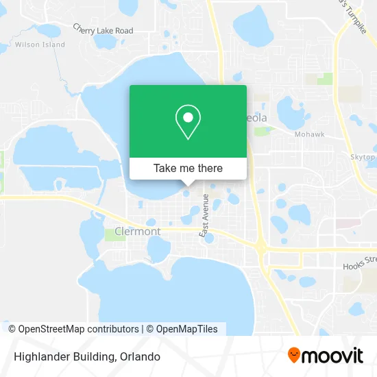 Highlander Building map