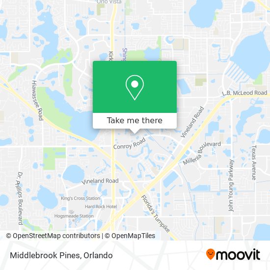 Mapa de Middlebrook Pines