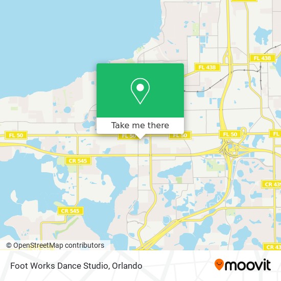 Foot Works Dance Studio map