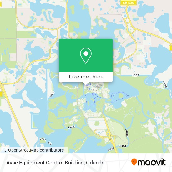 Avac Equipment Control Building map