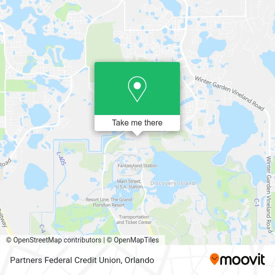 Partners Federal Credit Union map