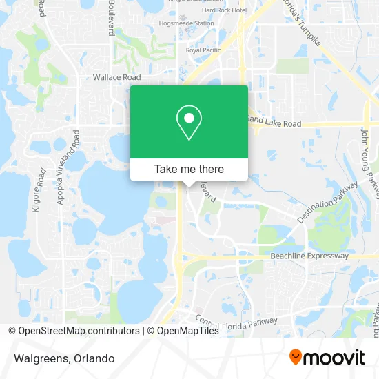 Walgreens map