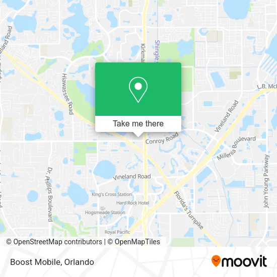 Boost Mobile map