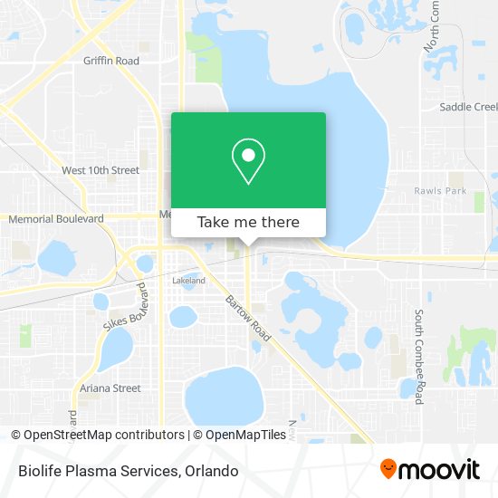Biolife Plasma Services map
