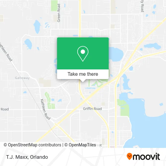 Mapa de T.J. Maxx