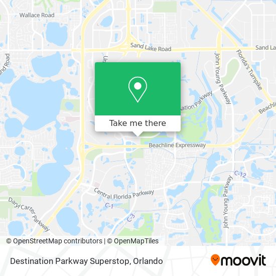 Mapa de Destination Parkway Superstop