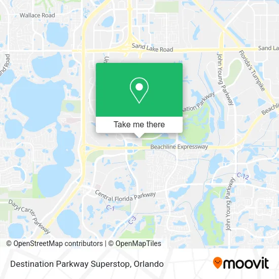 Destination Parkway Superstop map