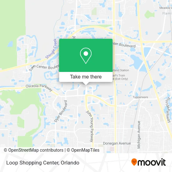 Loop Shopping Center map