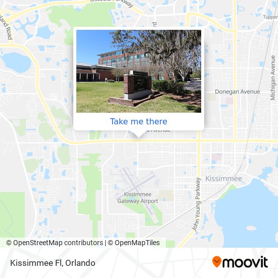 Kissimmee Fl map