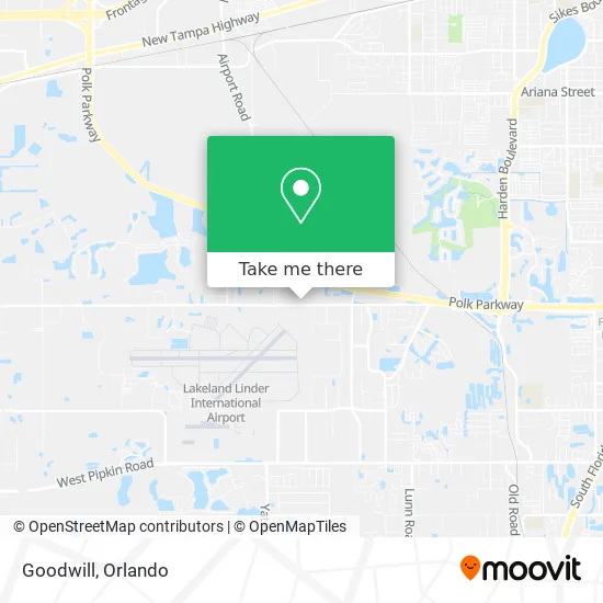 Goodwill map