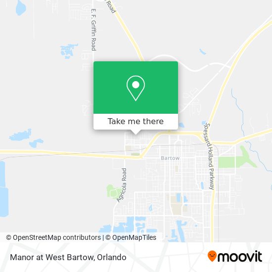 Mapa de Manor at West Bartow
